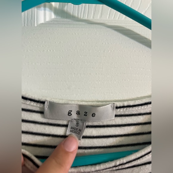 Flowy striped t shirt - Picture 2 of 3